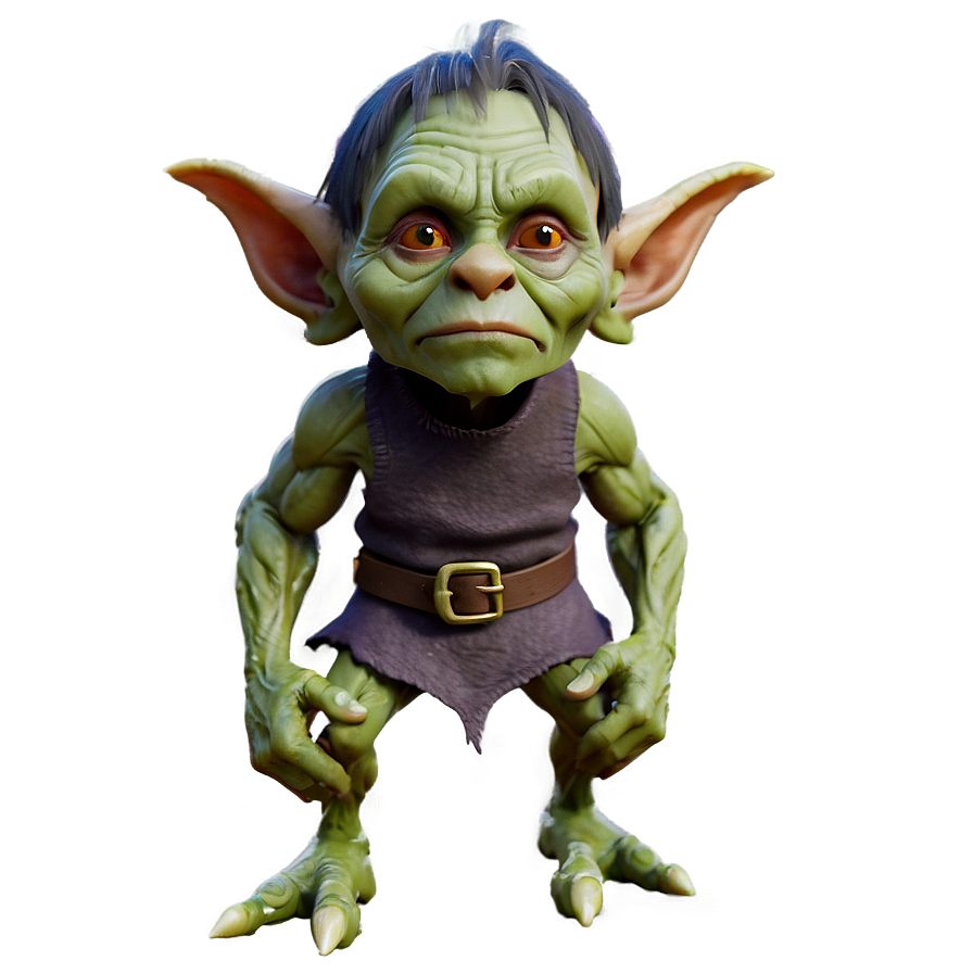 Animated Goblin Figure PNG mvp PNG image with a transparent background, free high-resolution download