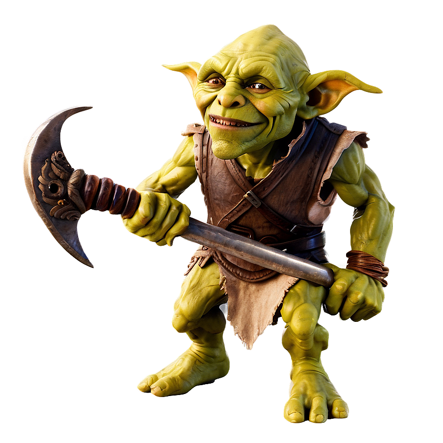 Animated Goblin Figure PNG omk PNG image with a transparent background, free high-resolution download