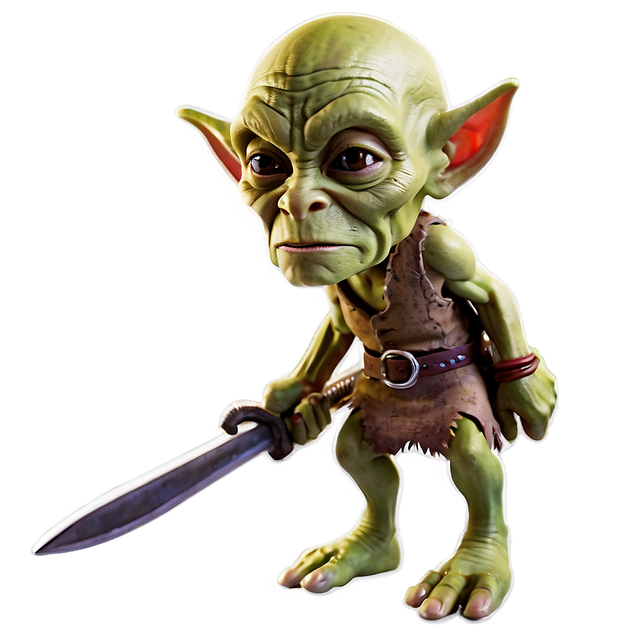 Animated Goblin Figure PNG ycm PNG image with a transparent background, free high-resolution download