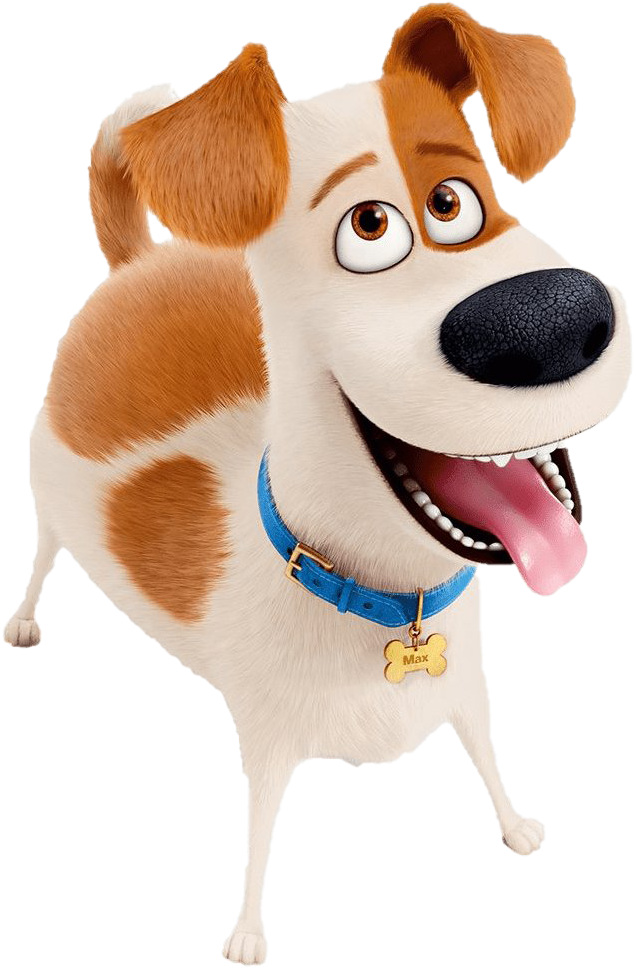Happy Max - Secret Life Of Pets 2 Dvd Cover, HD Png Download PNG with transparent background