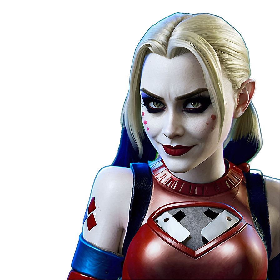 Animated Harley Quinn Character PNG hgh4 PNG with transparent background