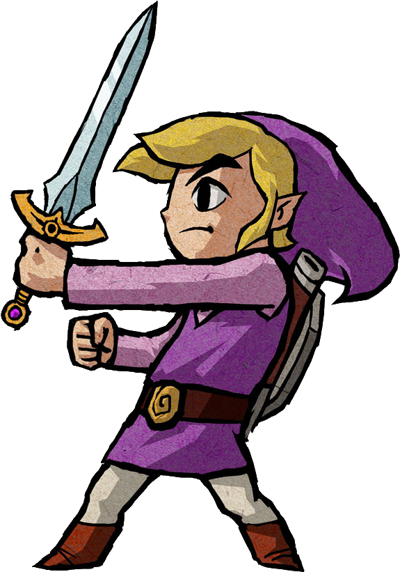 If It Happens - Four Swords Purple Link, HD Png Download PNG image with a transparent background, free high-resolution download