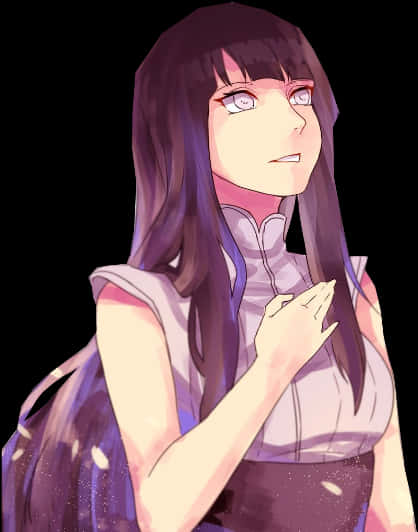 Animated Hinata Portrait