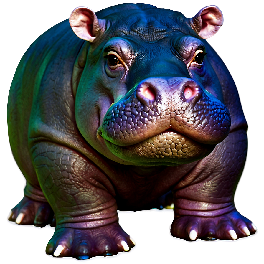 Animated Hippo Png 05242024