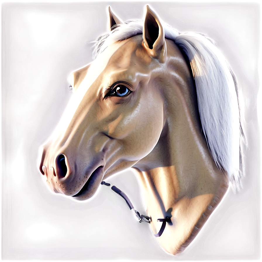 Animated Horse Head Character Png 06122024