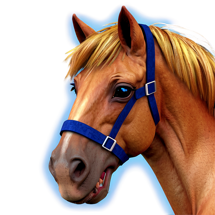 Animated Horse Head Character Png Mld