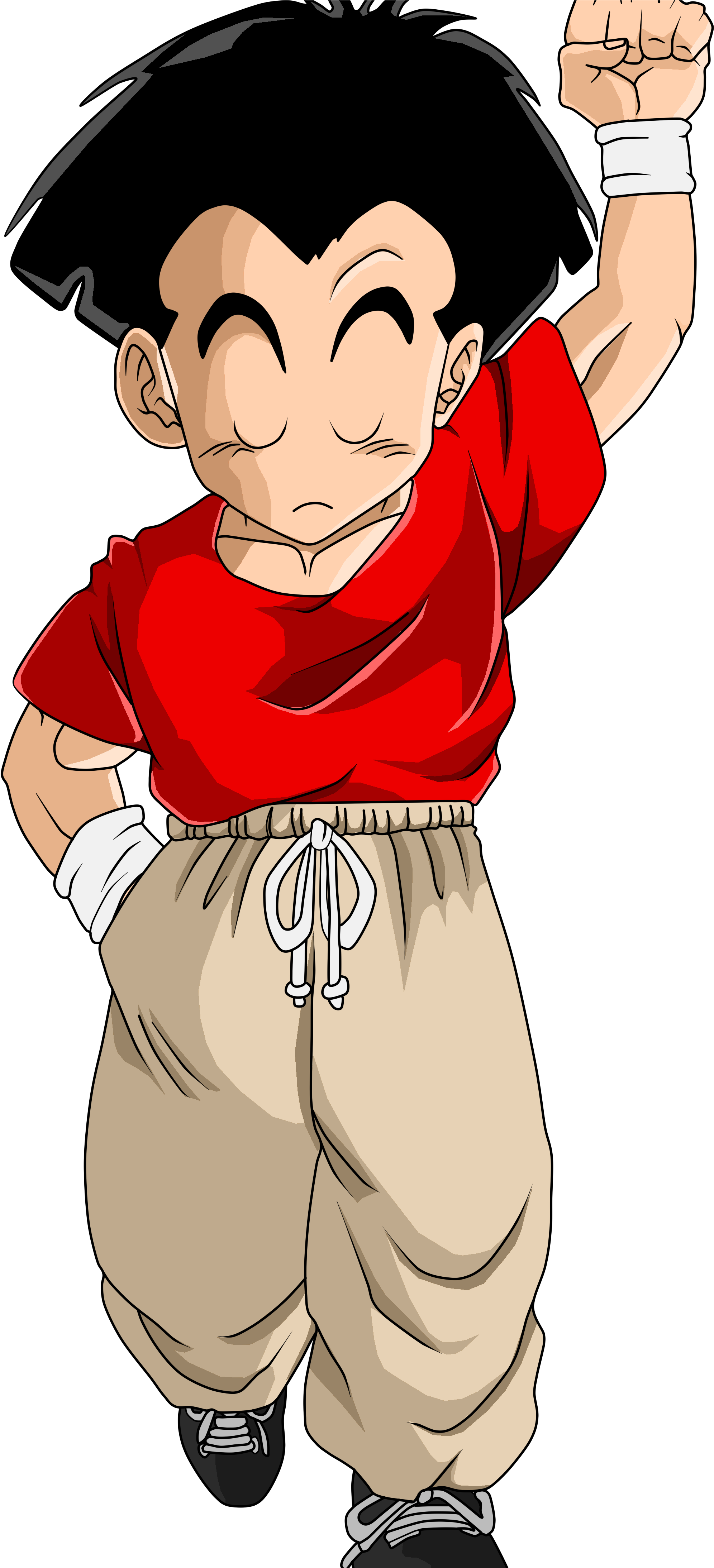 Animated Krillin Pose