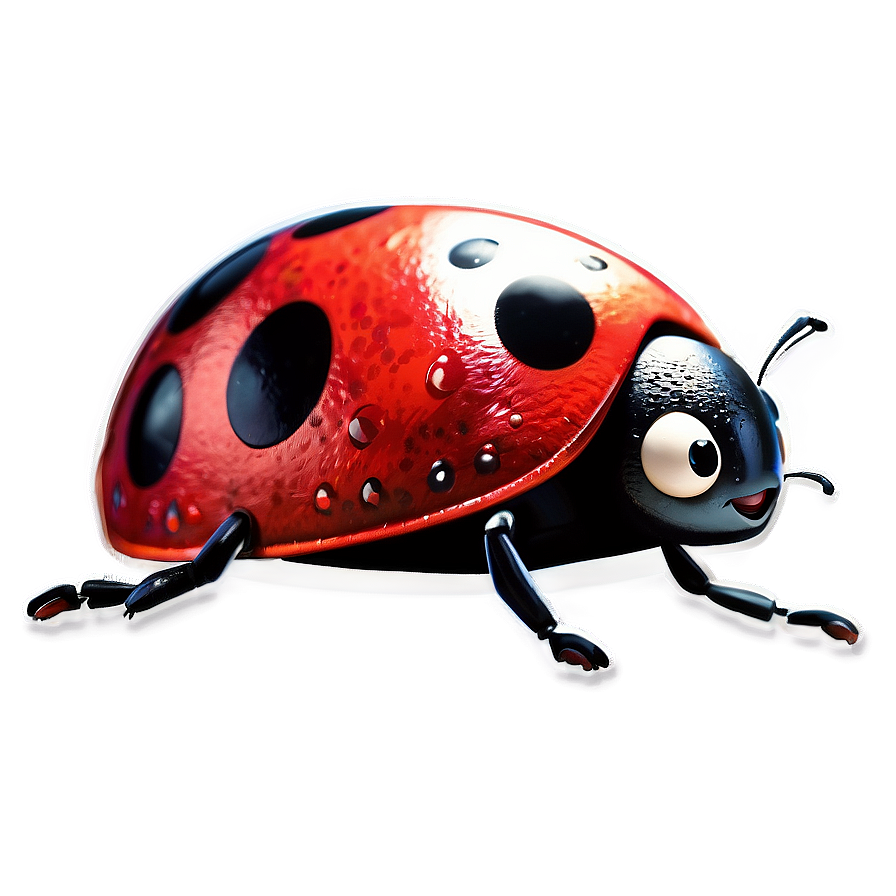 Animated Ladybug Character Png Uxg