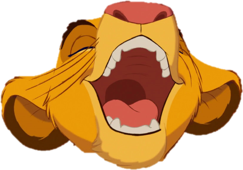 Lion Clipart Laugh - Lion King Simba Laugh, HD Png Download PNG with transparent background