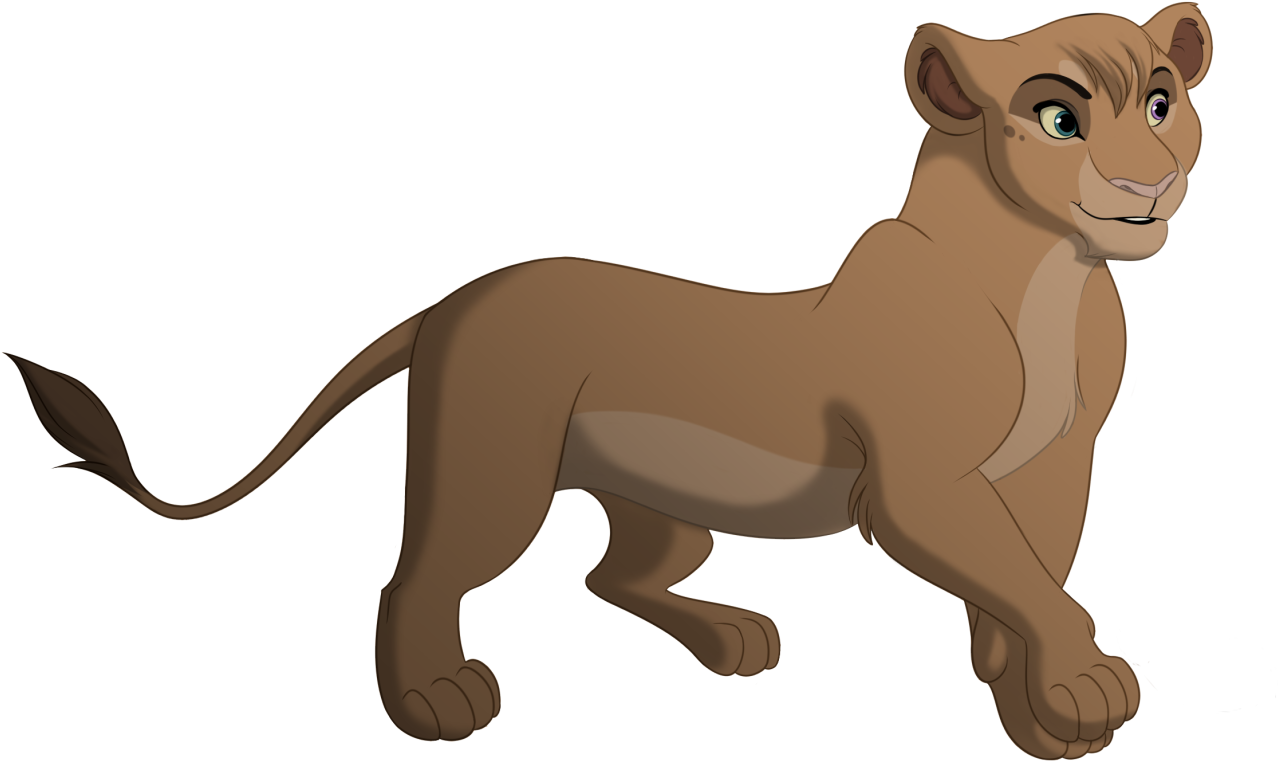 Animated Lioness Profile