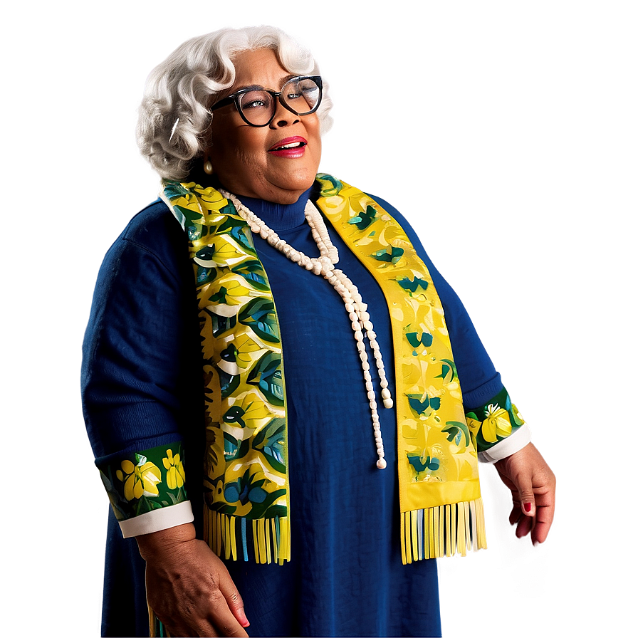 Animated Madea Character Png 06272024