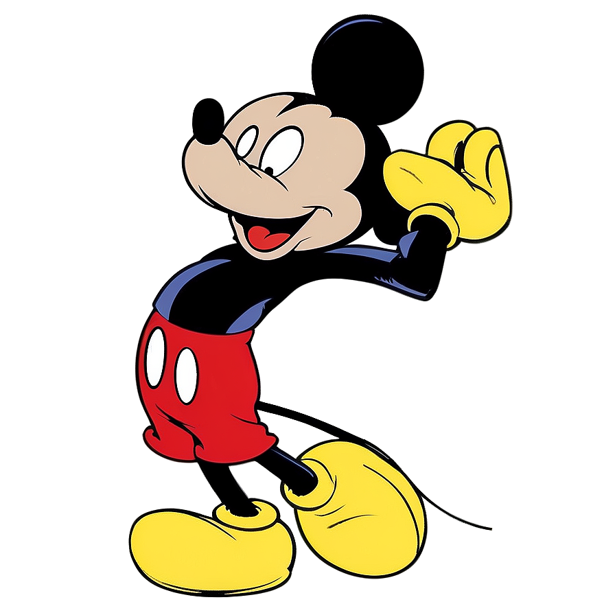 Animated Mickey Mouse Outline Png Alo52