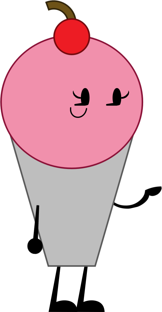 Animated Milkshake Character