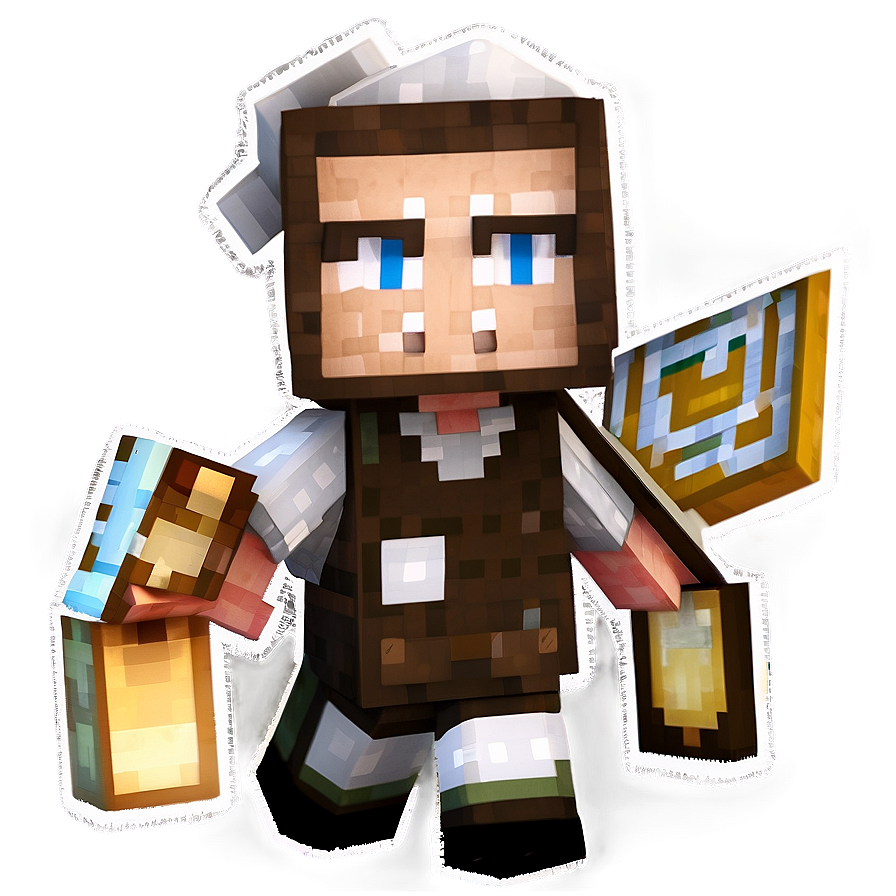 Animated Minecraft Villager Png 7