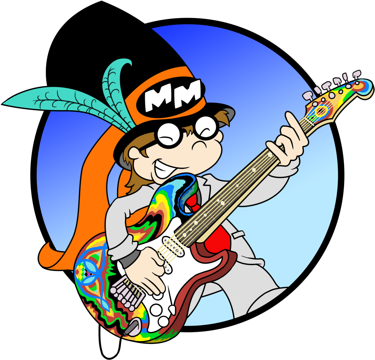 Pete The Cat Guitar Clipart Image Library Radio Show - Marky Monday, HD Png Download PNG with transparent background