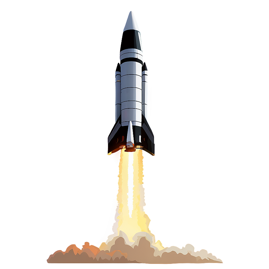 Animated NASA Rocket PNG brg50 PNG with transparent background
