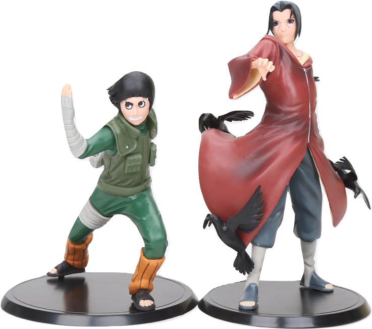 Animated Ninja Figurines