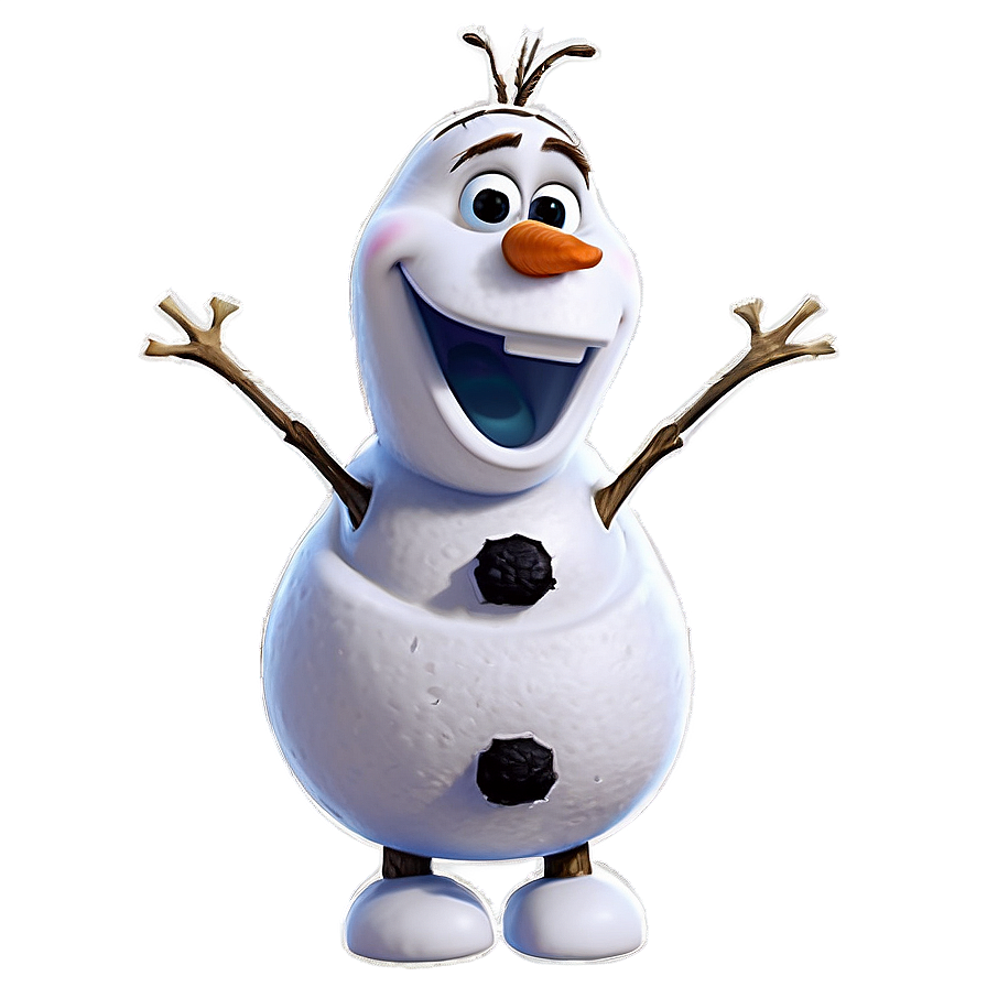 Animated Olaf Figure Png 34