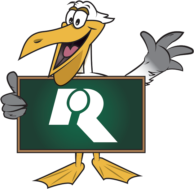 Pelican Pete With Chalkboard, HD Png Download PNG with transparent background