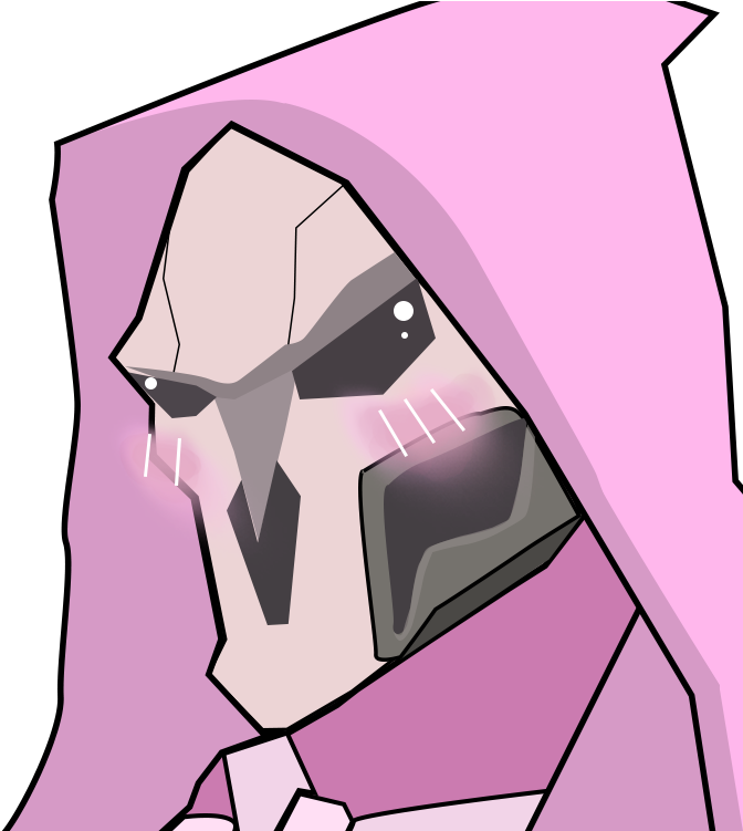 Animated_ Pink_ Hooded_ Character_ Emoji