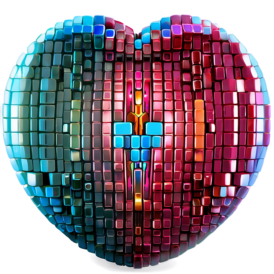 Animated Pixel Heart Png 7