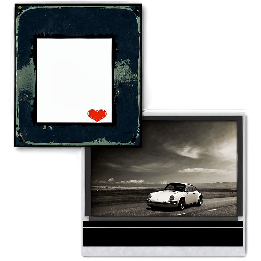 Animated Polaroid Frame Template Png Kmc