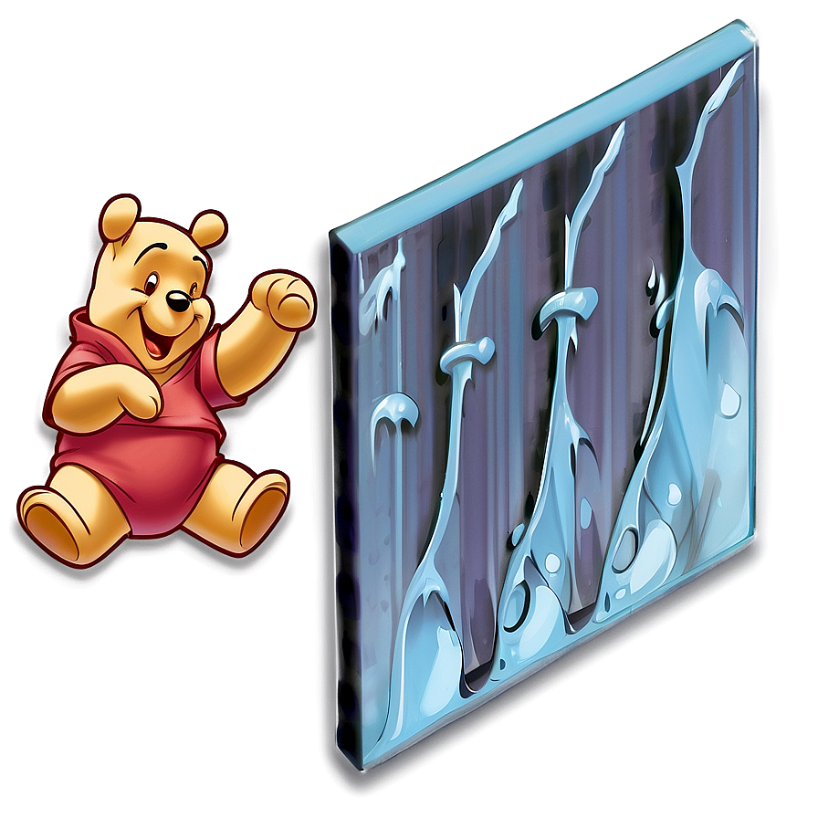 Animated Pooh Image PNG vvk41 PNG image with a transparent background, free high-resolution download