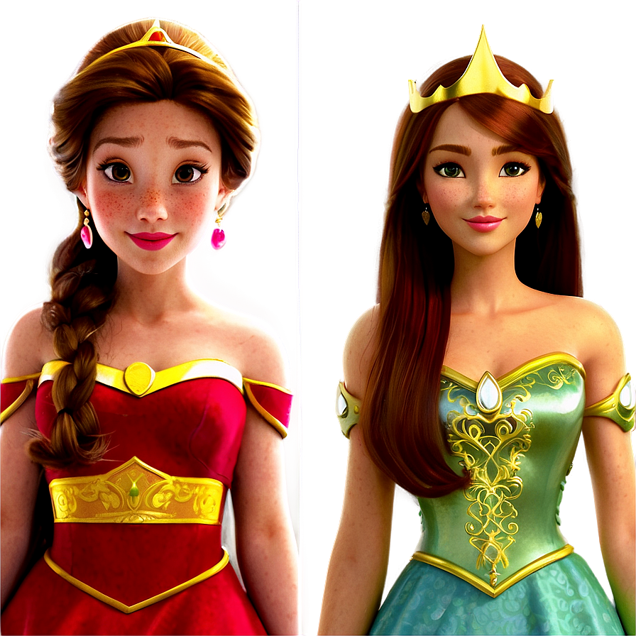 Animated Princesses Png 06242024