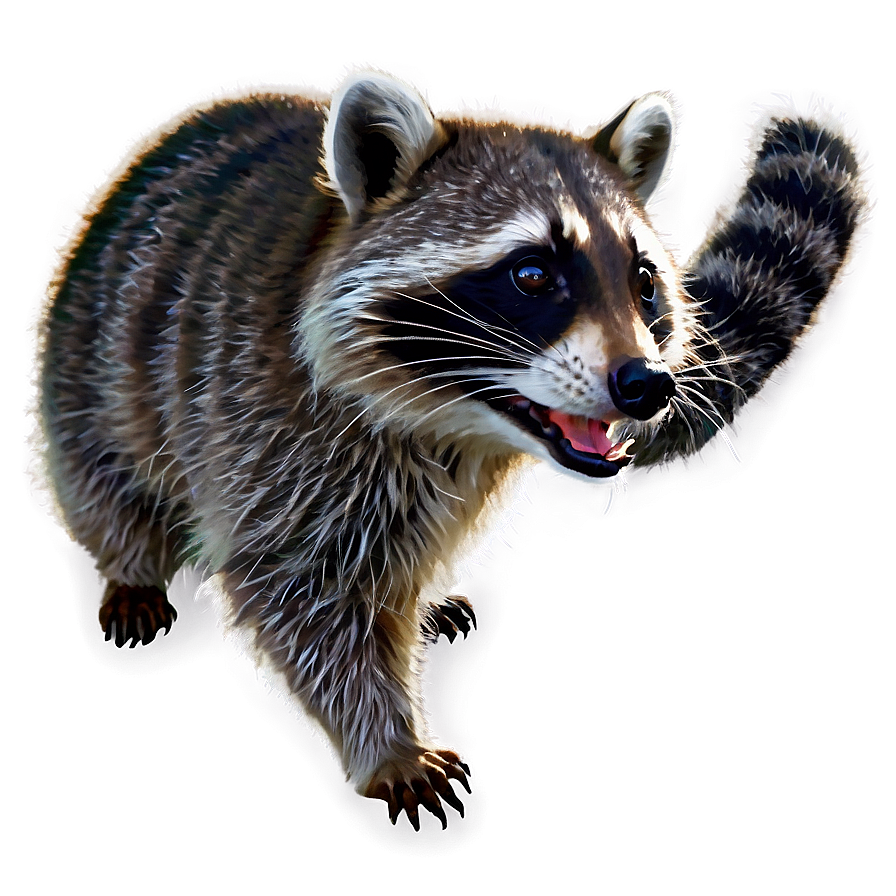 Animated Raccoon PNG 05242024 PNG with transparent background
