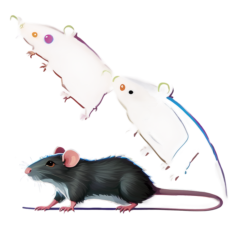 Animated Rat Graphic PNG arg PNG with transparent background