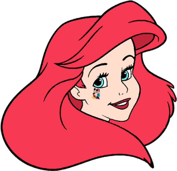 Animated Red Haired Girl Portrait