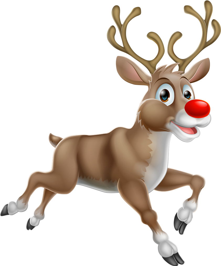 Animated Red Nosed Reindeer