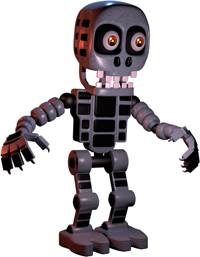 Transparent Fnaf Mad - Fnaf World Mad Endo Gif, HD Png Download PNG with transparent background