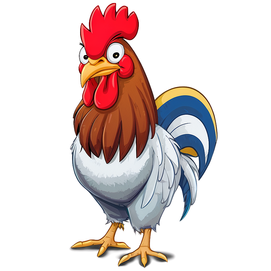 Animated Rooster Character Png 92