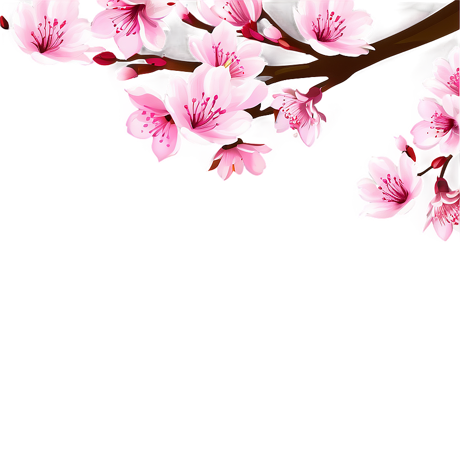 Animated Sakura Flower PNG lbw PNG image with a transparent background, free high-resolution download
