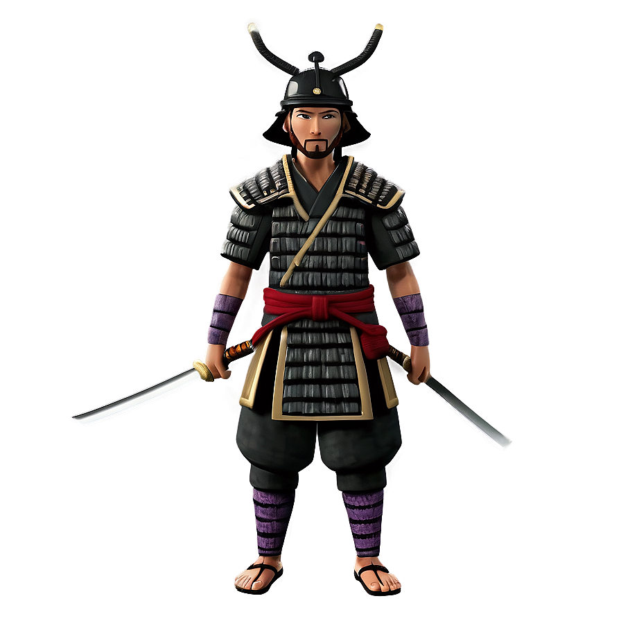 Animated Samurai PNG 05212024 PNG with transparent background