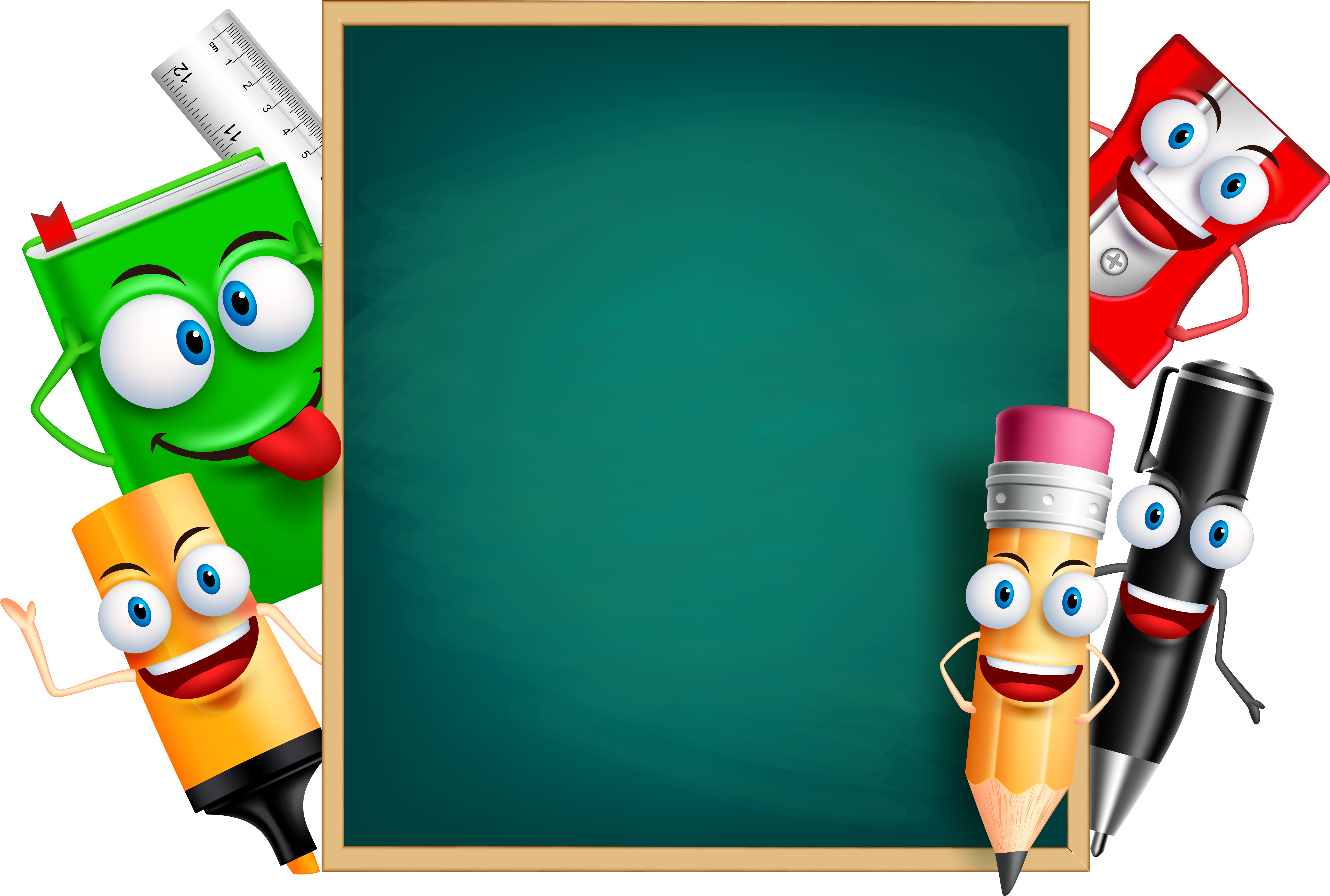 Blackboard Cartoon, HD Png Download PNG with transparent background