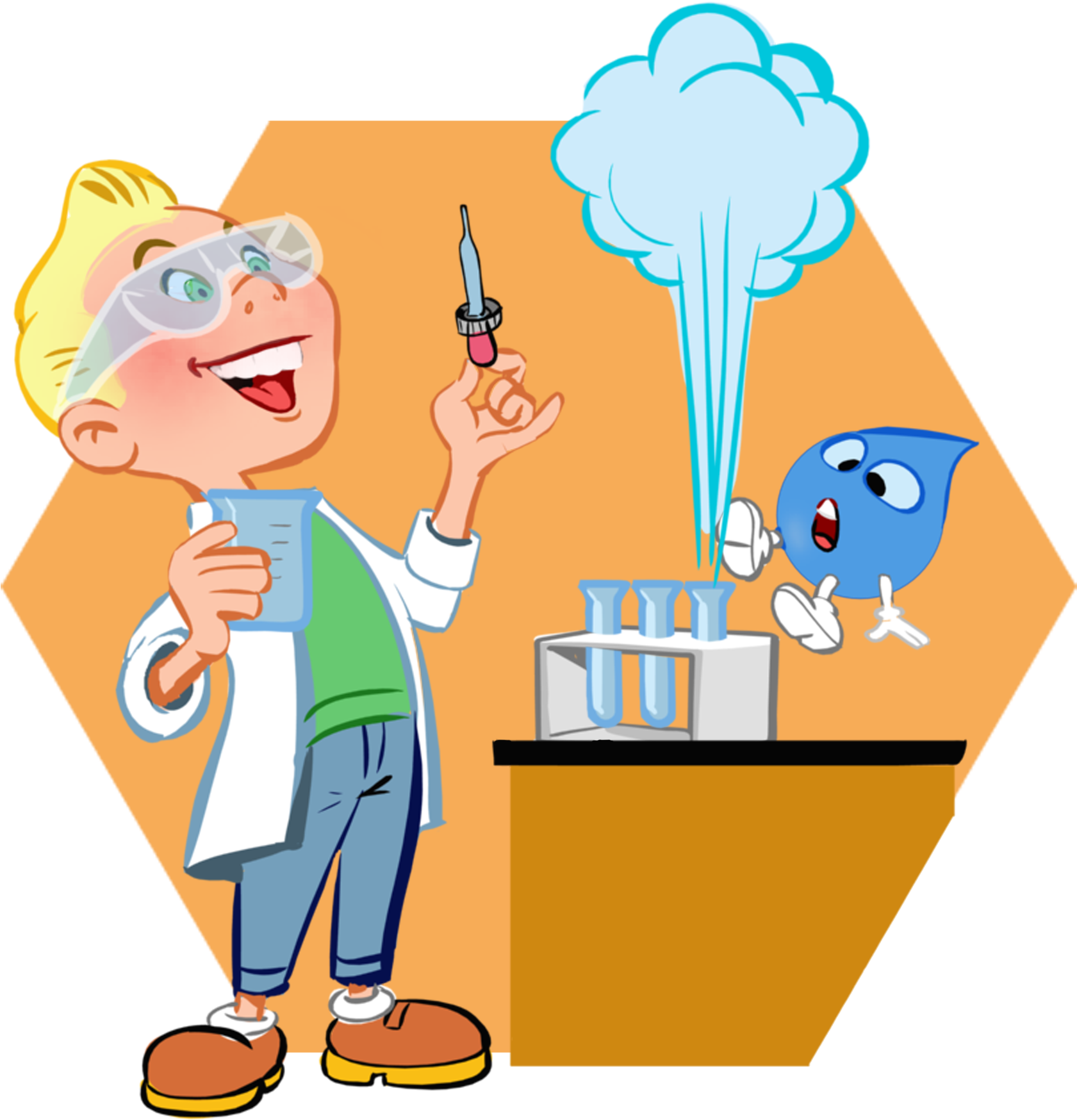 Chemistry Clip Chemical Change - Chemical Reactions Clipart, HD Png Download PNG with transparent background