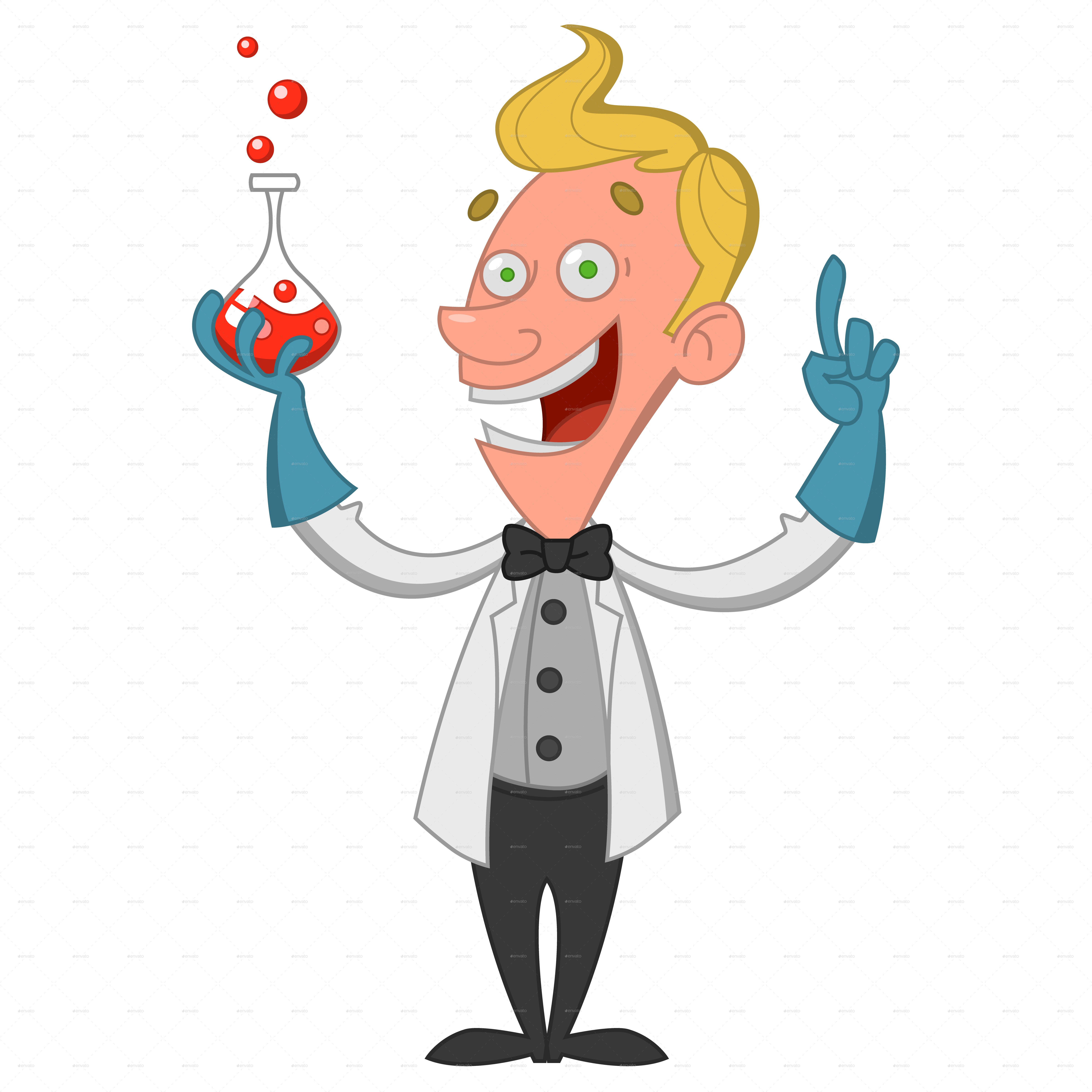 Scientist Cartoon Chemist Download Free Image Clipart - Scientist Cartoon Png, Transparent Png PNG with transparent background