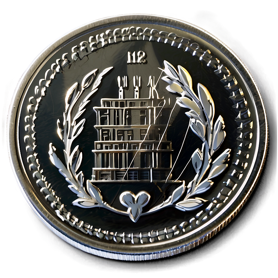 Animated Silver Coin Graphic Png 06272024