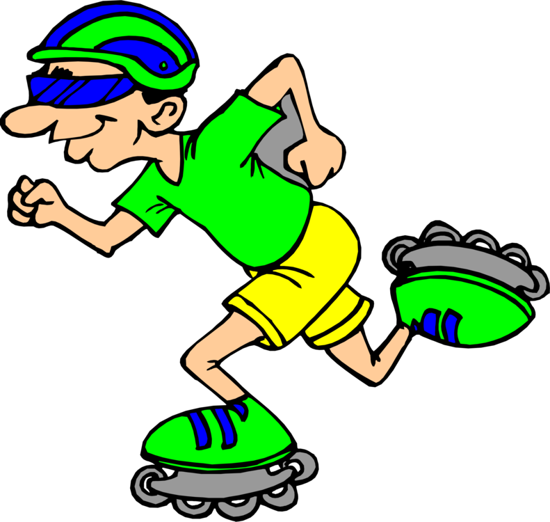 Skating Skates Ice Quad - Do Roller Skating Clipart, HD Png Download PNG with transparent background