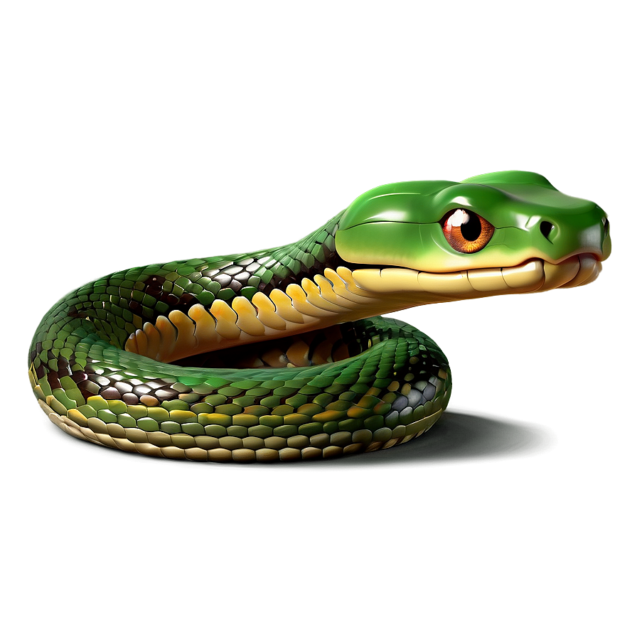 Animated Snake Character Png 18