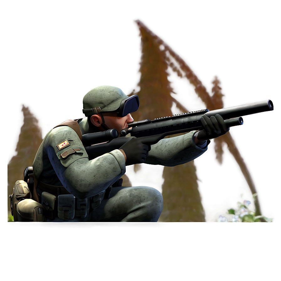 Animated Sniper Character Png 06112024