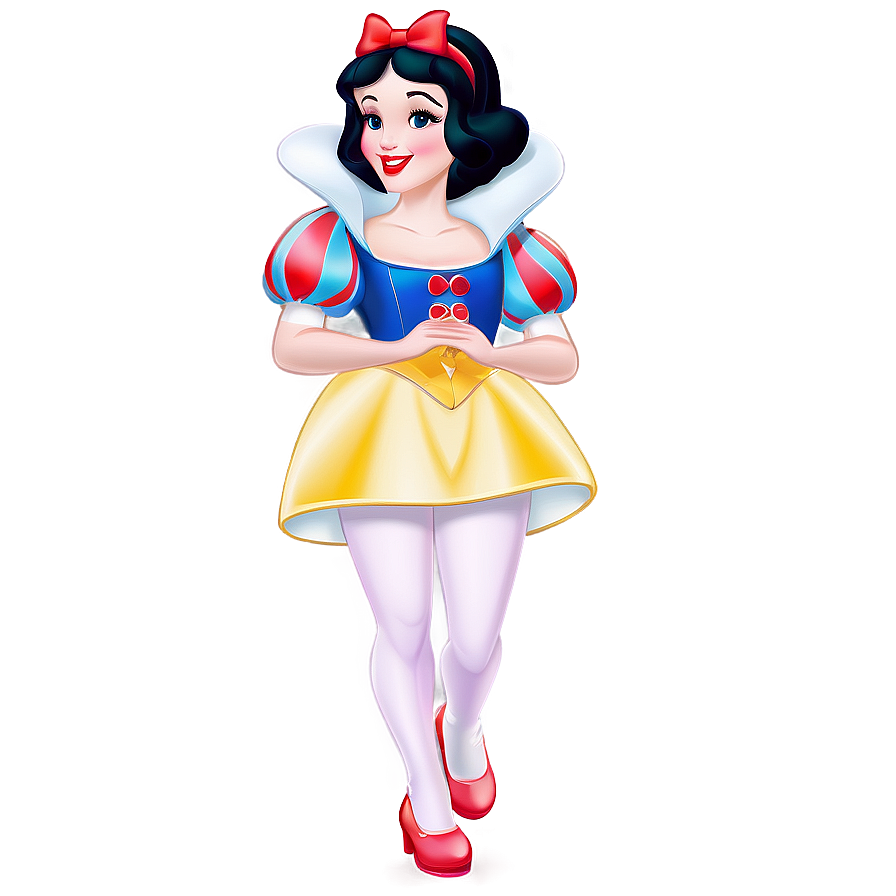 Animated Snow White Portrait Png Uwx