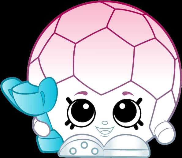 Animated Soccer Ball Character