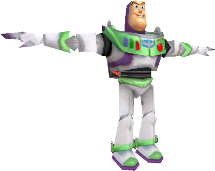 Animated Space Ranger Toy Character