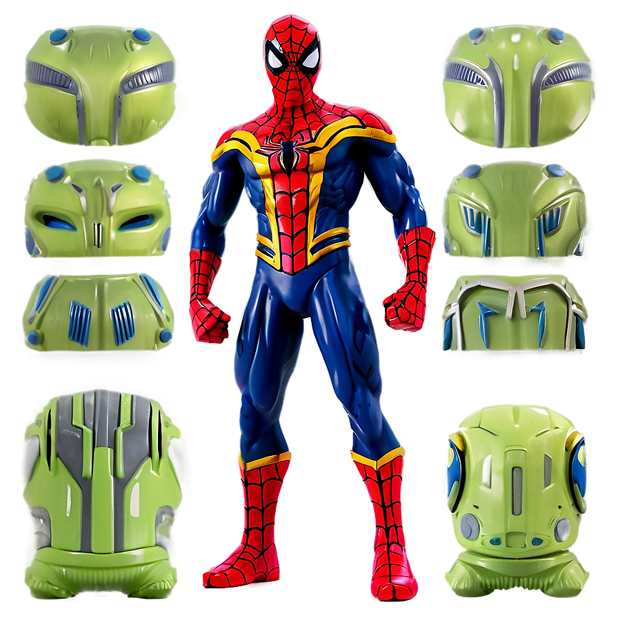 Animated Spider Man Figures Png 06132024