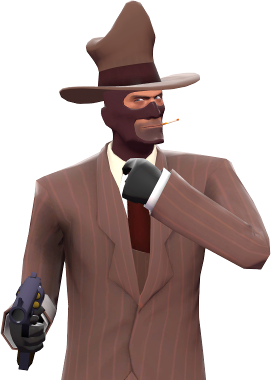 Animated Spywith Pistol