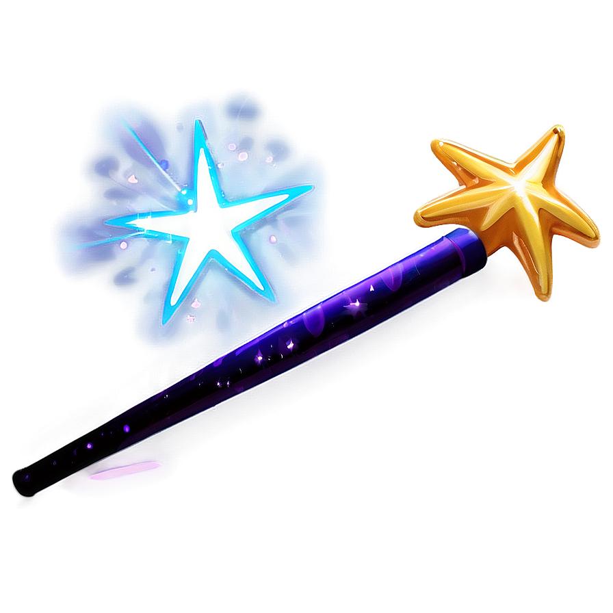 Animated Star Wand Png Mlj11