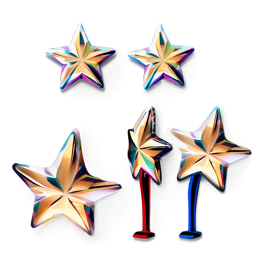 Animated Stars Transparent Png 05252024